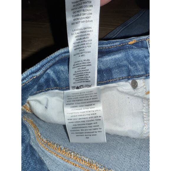 Good American Good Curve Boot distressed hem - size 8/29 - Picture 5 of 9